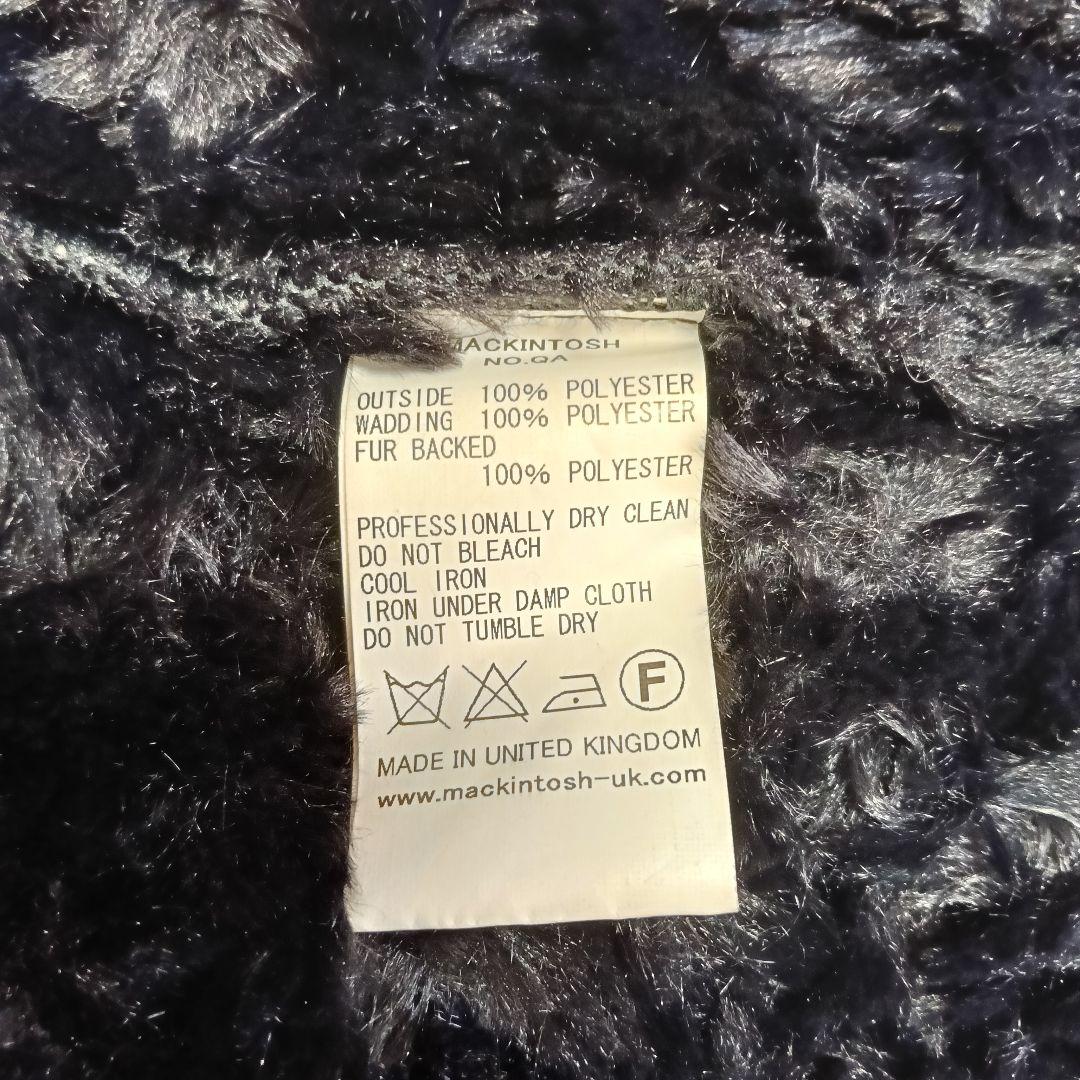ゆ*う様 【最上級　美品】マッキントッシュ 英国製 キルティング ボア コート