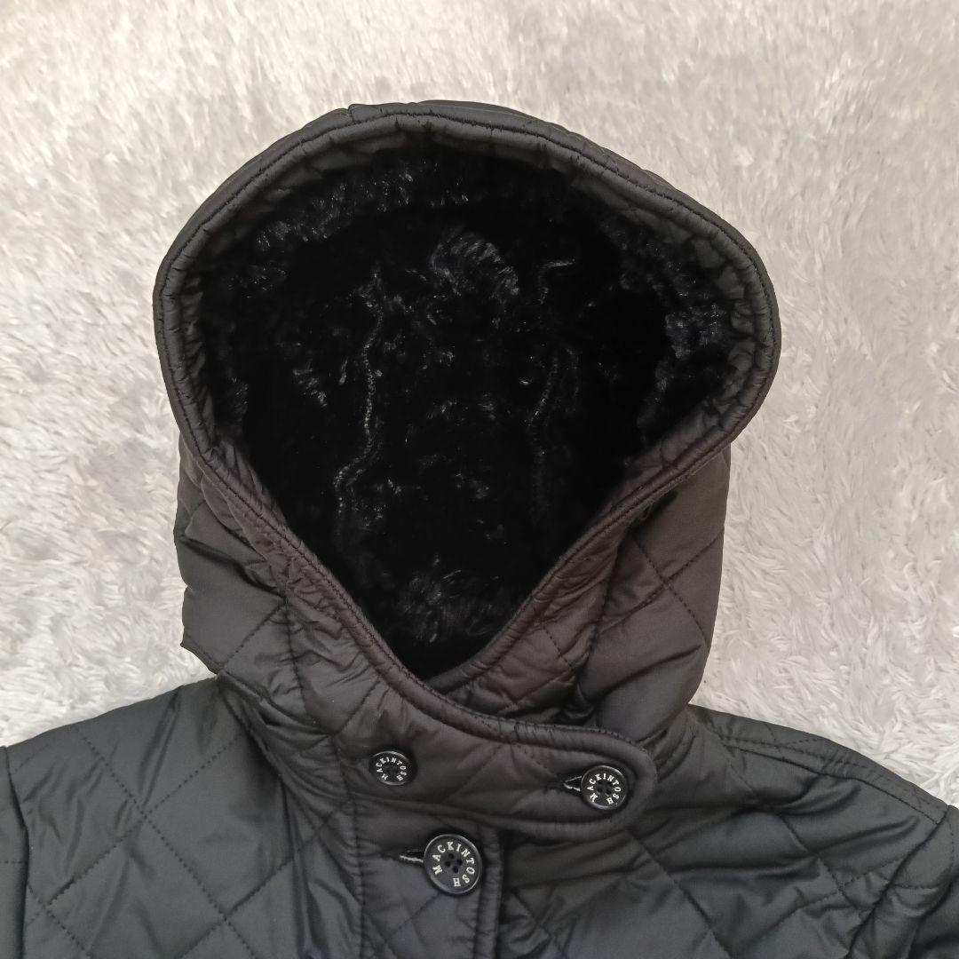 ゆ*う様 【最上級　美品】マッキントッシュ 英国製 キルティング ボア コート