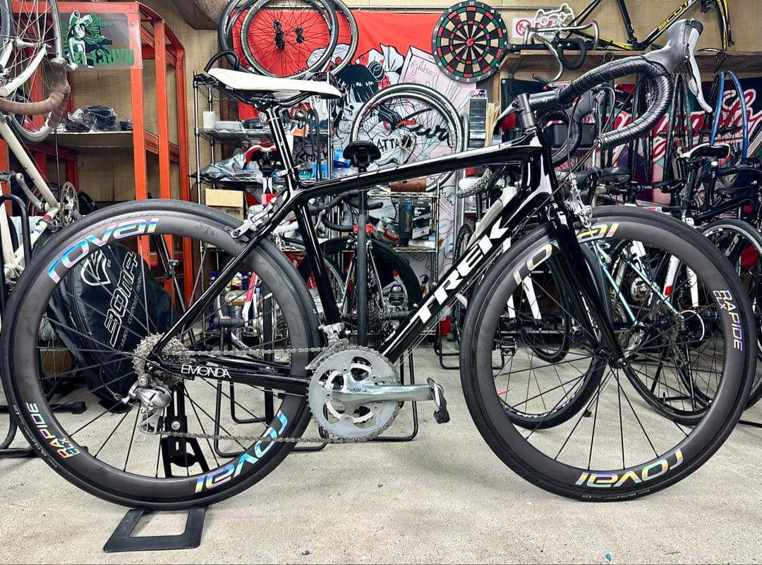 TREKフルカーボンカーボンホイール！基本分解発送送料無料！EMONDA S4