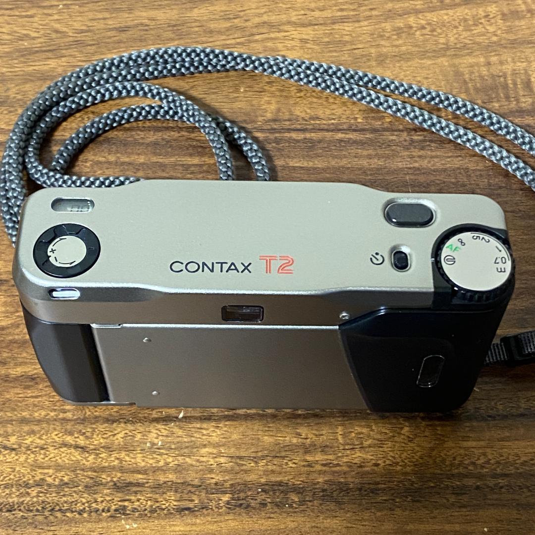 CONTAX T2 DATABACK チタンシルバー コンタックス