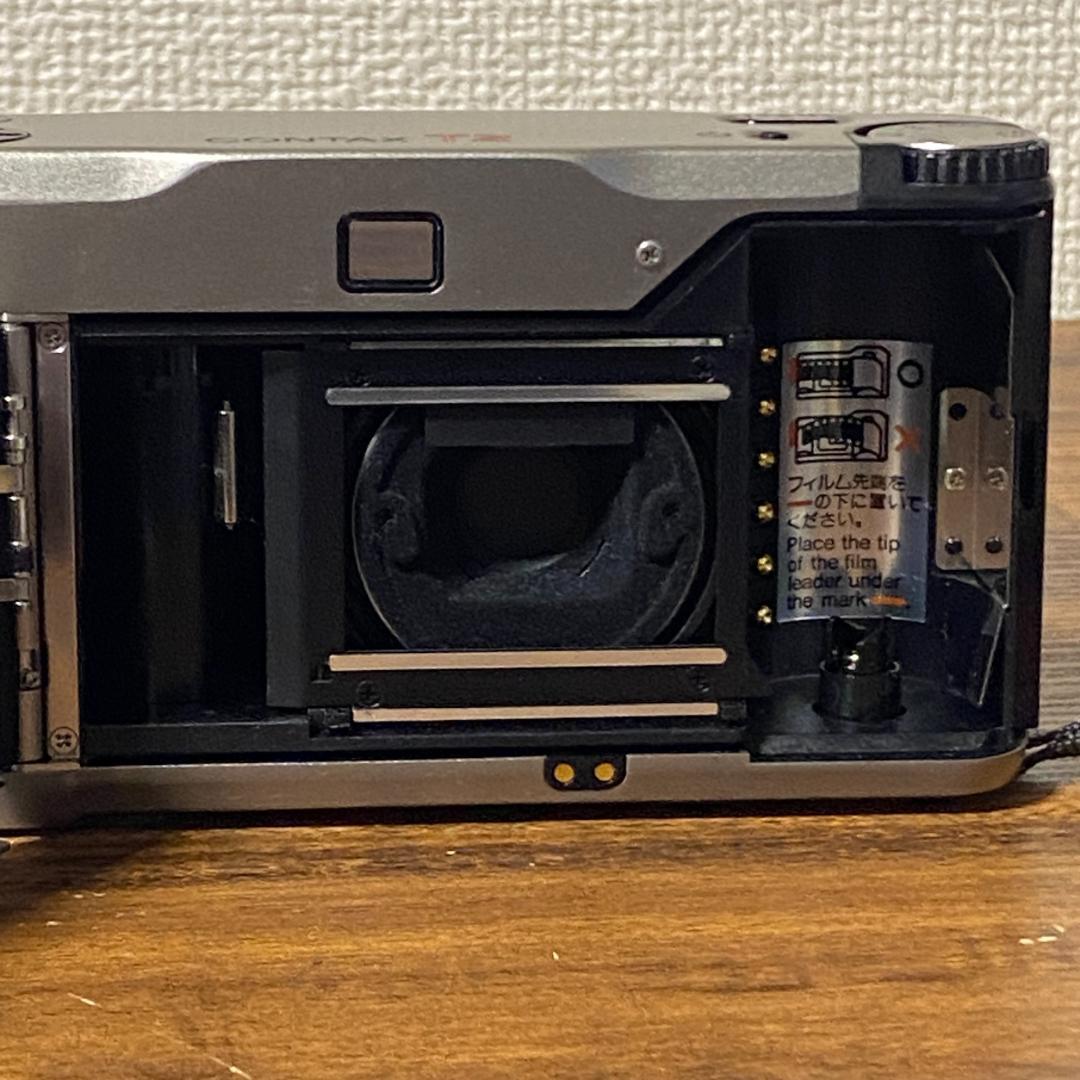 CONTAX T2 DATABACK チタンシルバー コンタックス