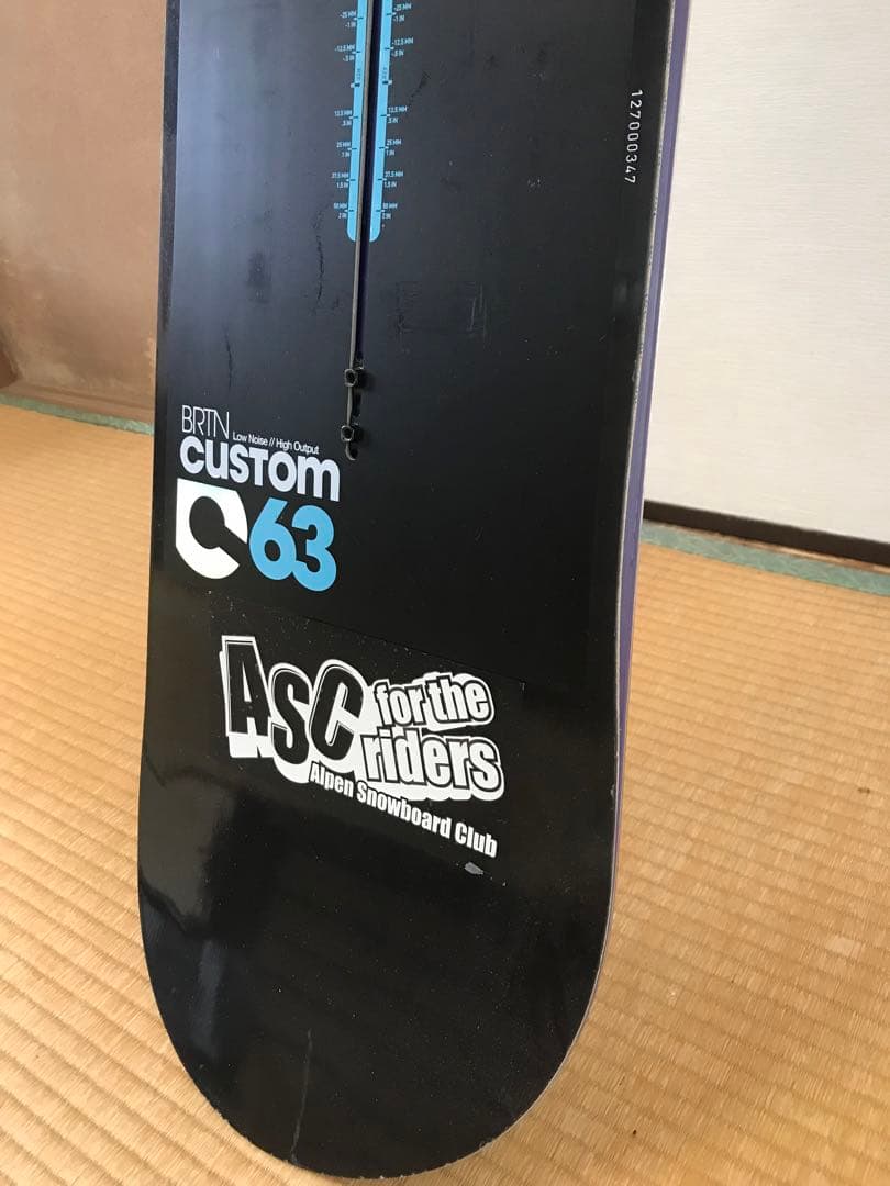中古品 Burton バートン　スノーボード Custom 163cm