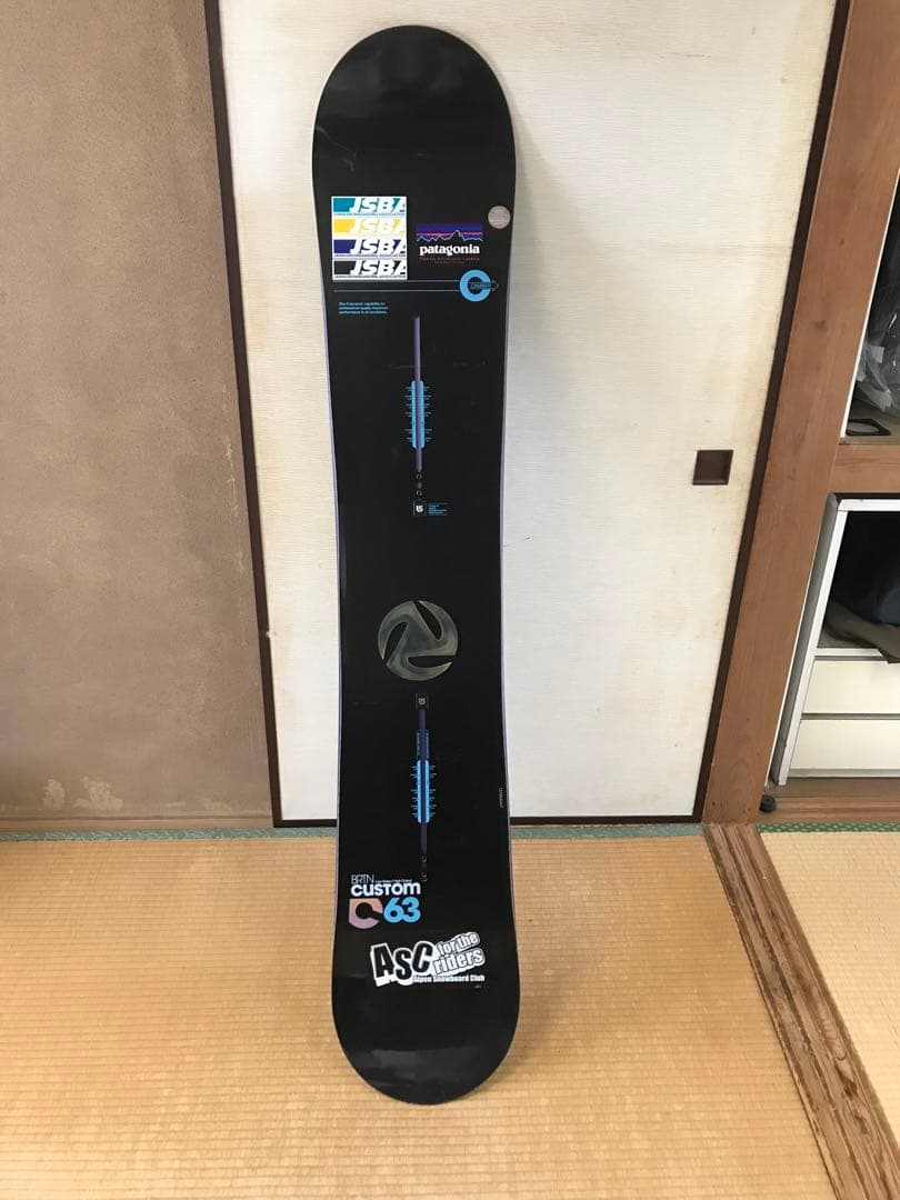 中古品 Burton バートン　スノーボード Custom 163cm