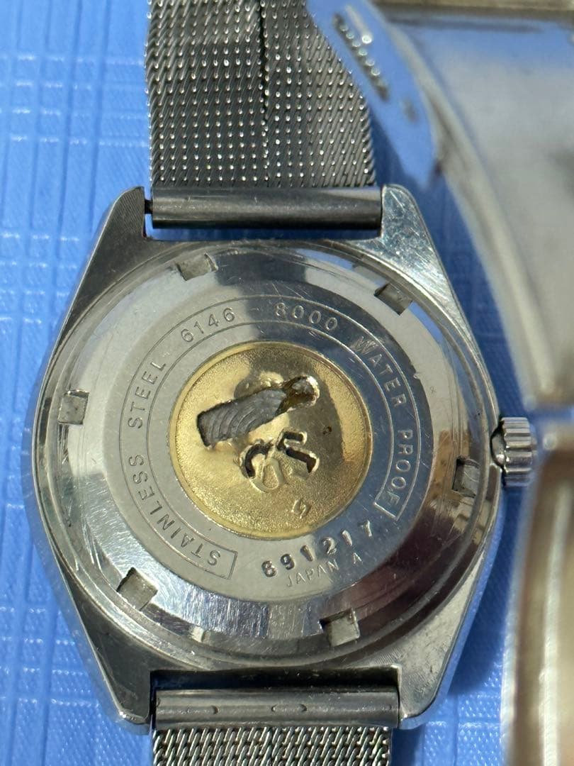 SEIKO自動巻き腕時計 稼働確認済み