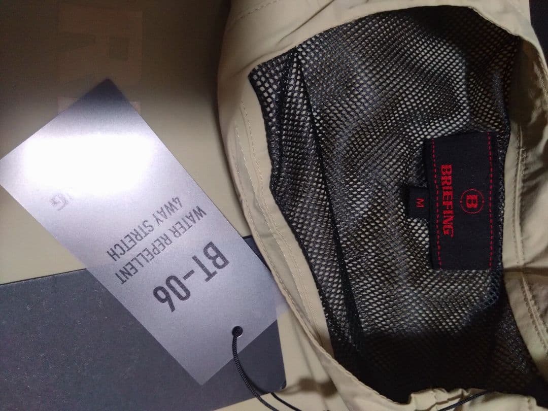 BRIEFING 長袖シャツ ベージュ