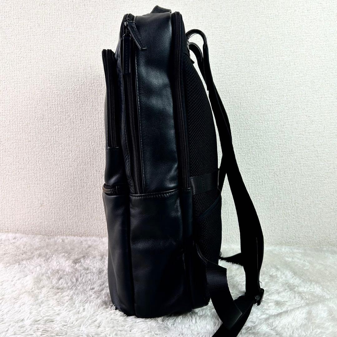 ultima tokyo レザー リュック ビジネスバッグ ブラック