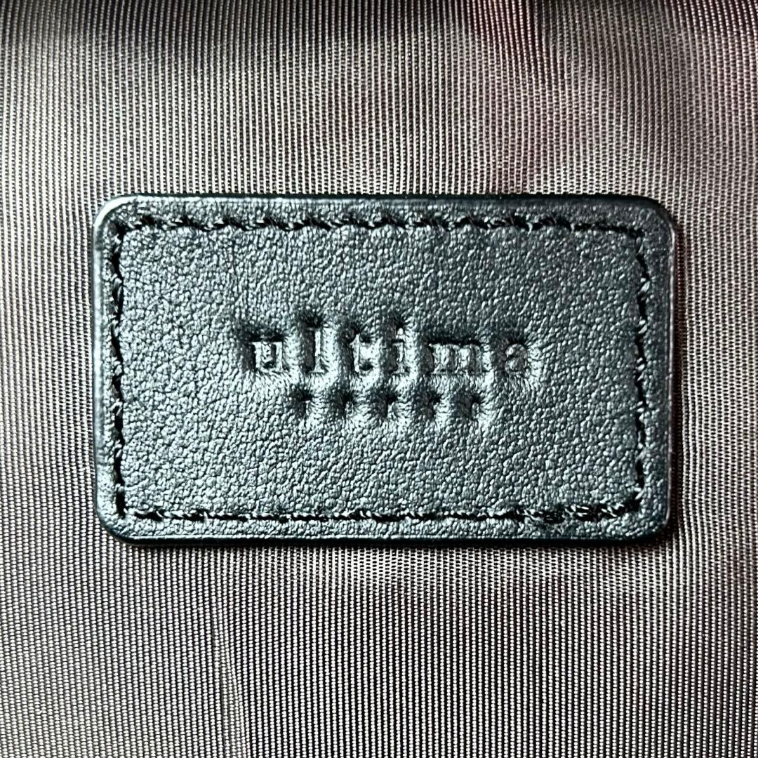 ultima tokyo レザー リュック ビジネスバッグ ブラック