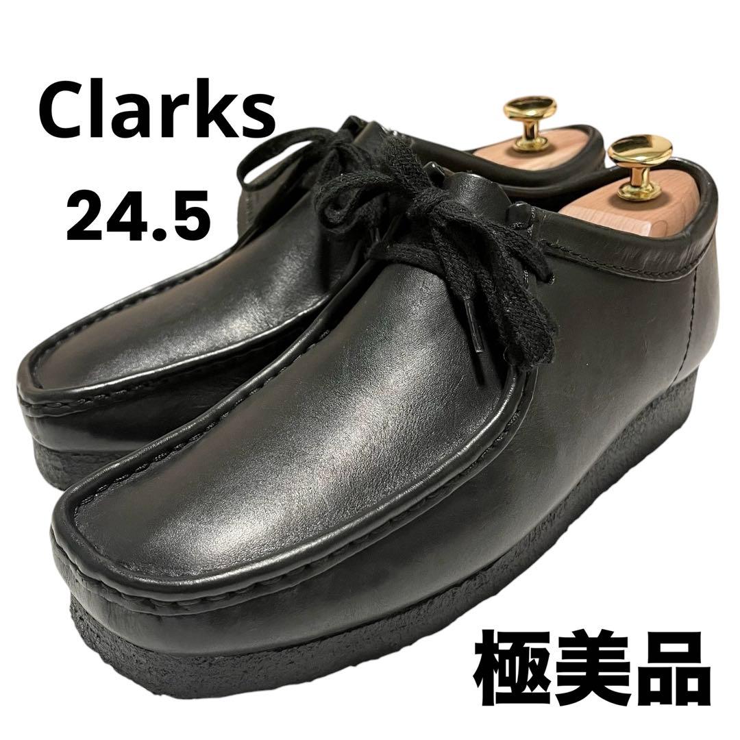 【極美品】◾️Clarks ORIGINAL◾️ワラビー◾️レザー◾️ブラック