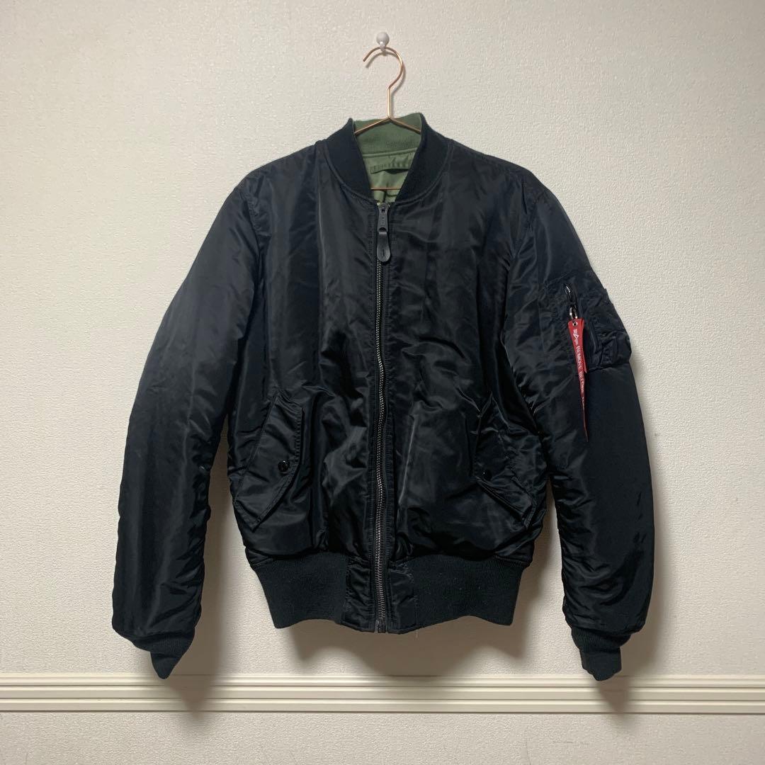 ALPHA MA-1 ブラックジャケット