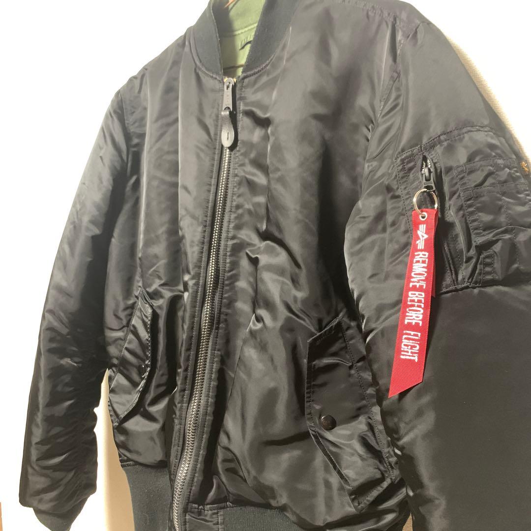 ALPHA MA-1 ブラックジャケット