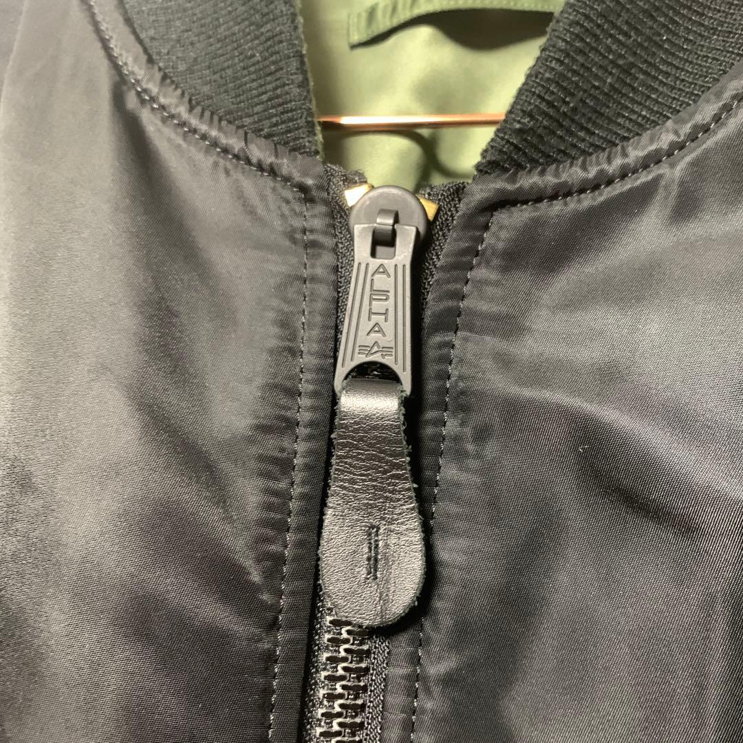 ALPHA MA-1 ブラックジャケット