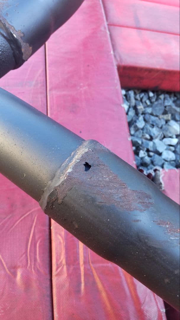 18クラウン　リアピースストレートマフラー