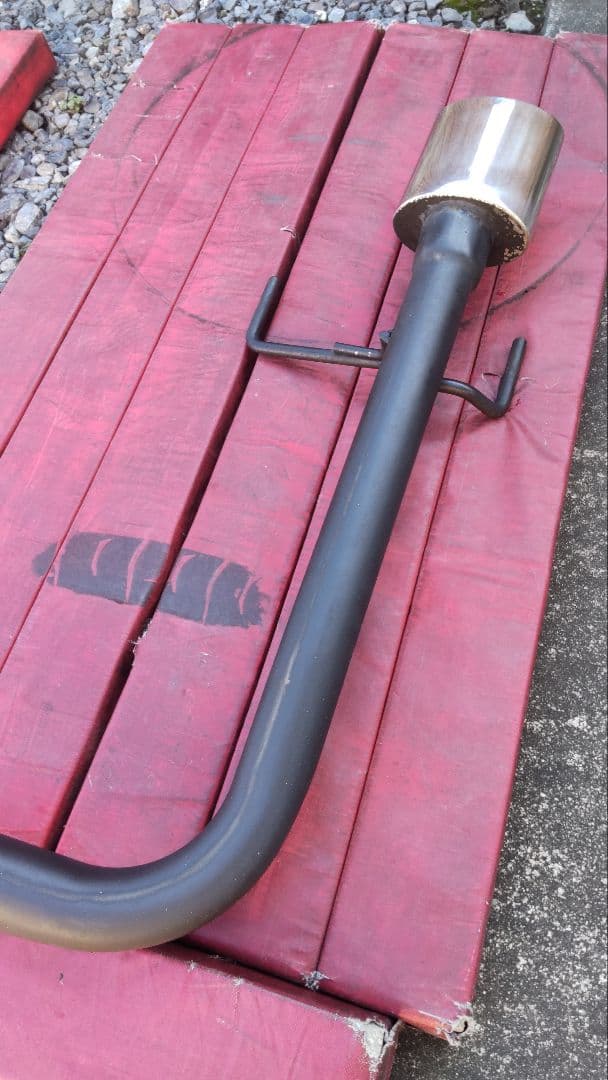 18クラウン　リアピースストレートマフラー