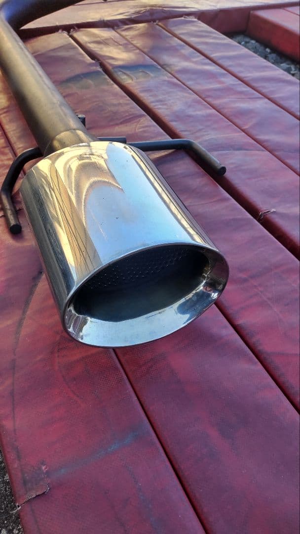 18クラウン　リアピースストレートマフラー