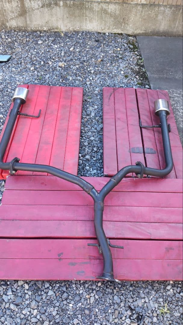 18クラウン　リアピースストレートマフラー