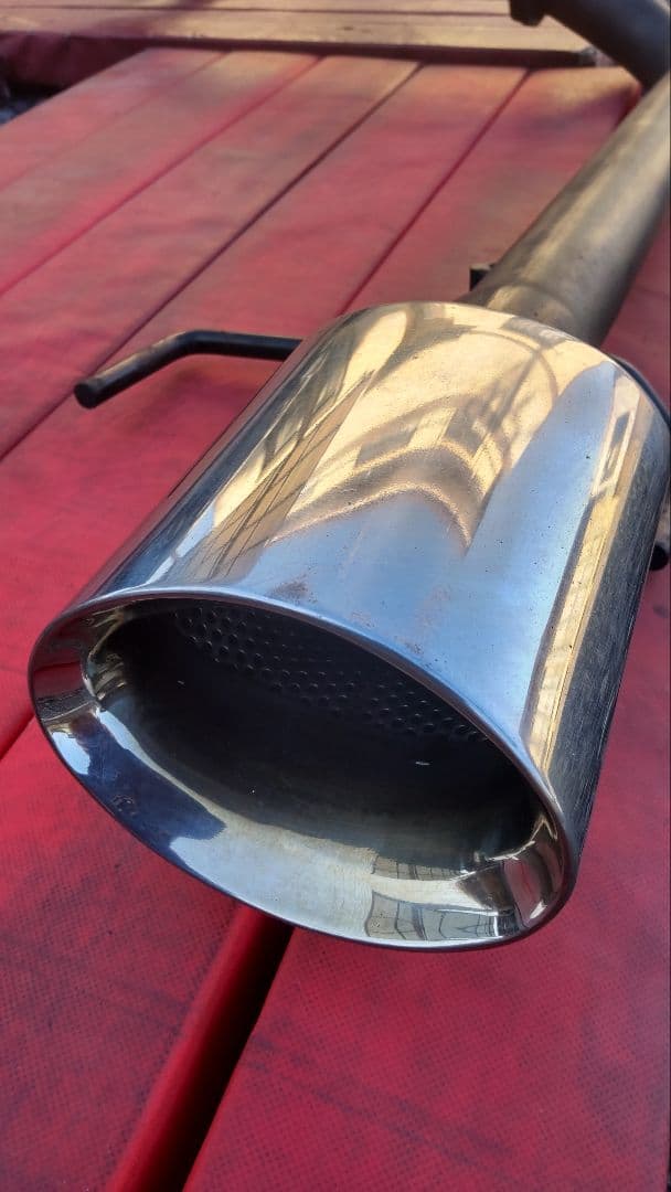 18クラウン　リアピースストレートマフラー