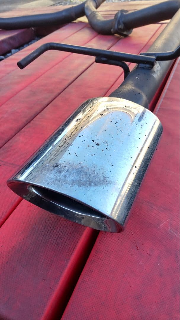 18クラウン　リアピースストレートマフラー