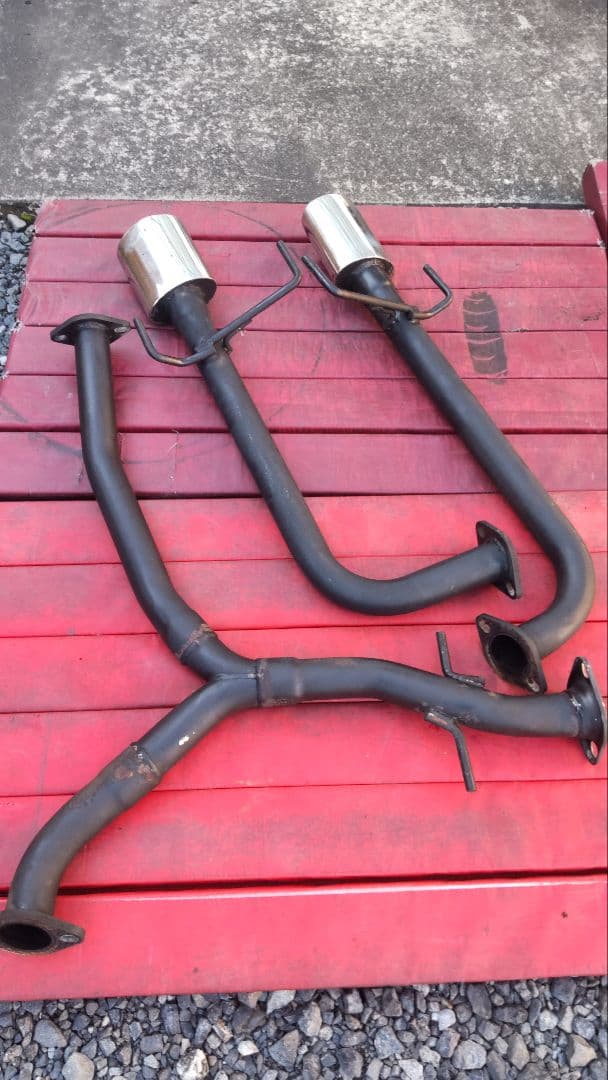 18クラウン　リアピースストレートマフラー