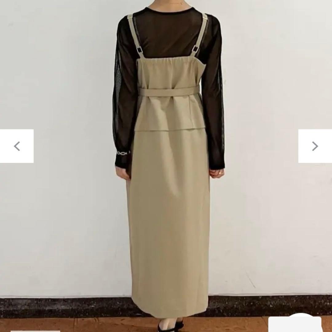 新品　グレースコンチネンタル　タイトテーラー　ジャンパースカート