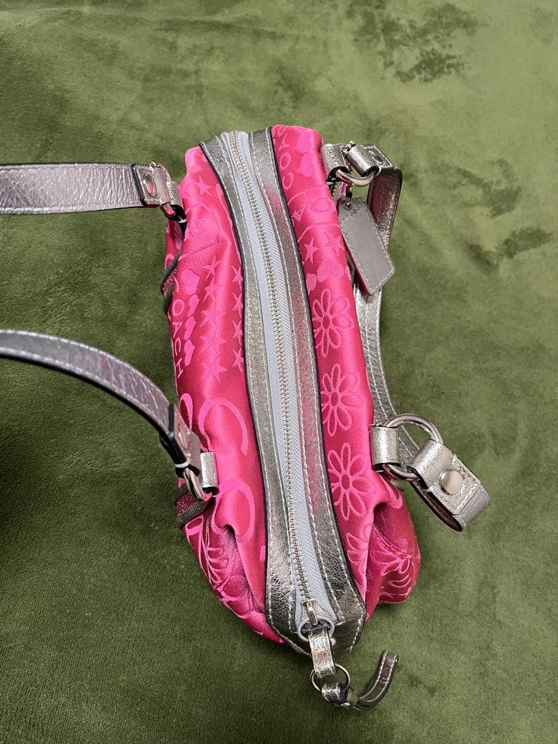 【希少】【美品】COACH mini boston pink handbag