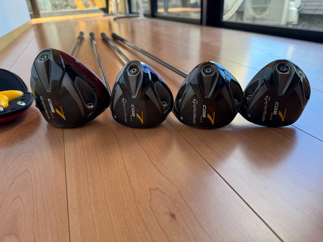 Taylormade CGB7 1W 3w 5w 7w 4本 ※期間限定値引き