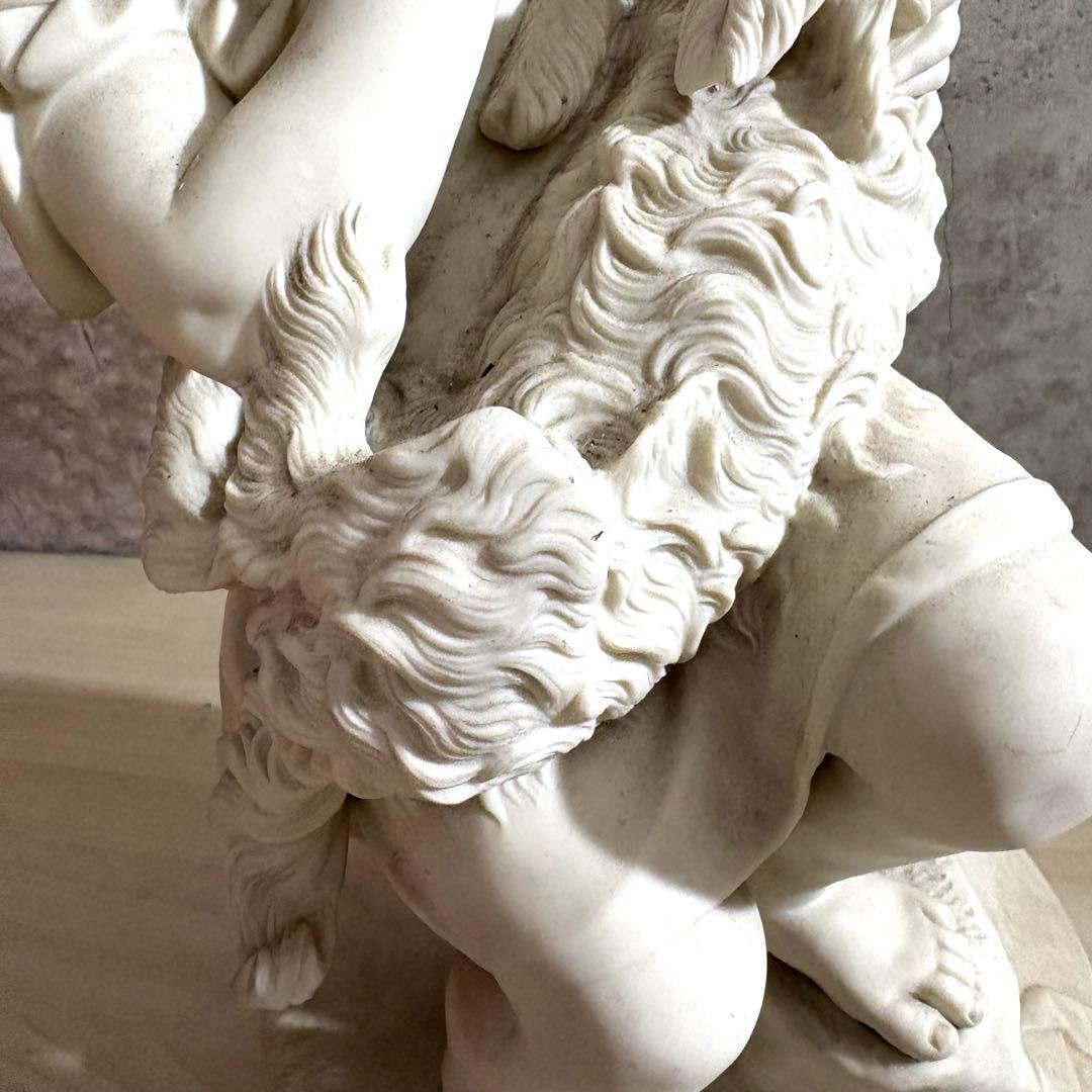 19世紀 アンティーク パリアン像 コープランド Go to sleep