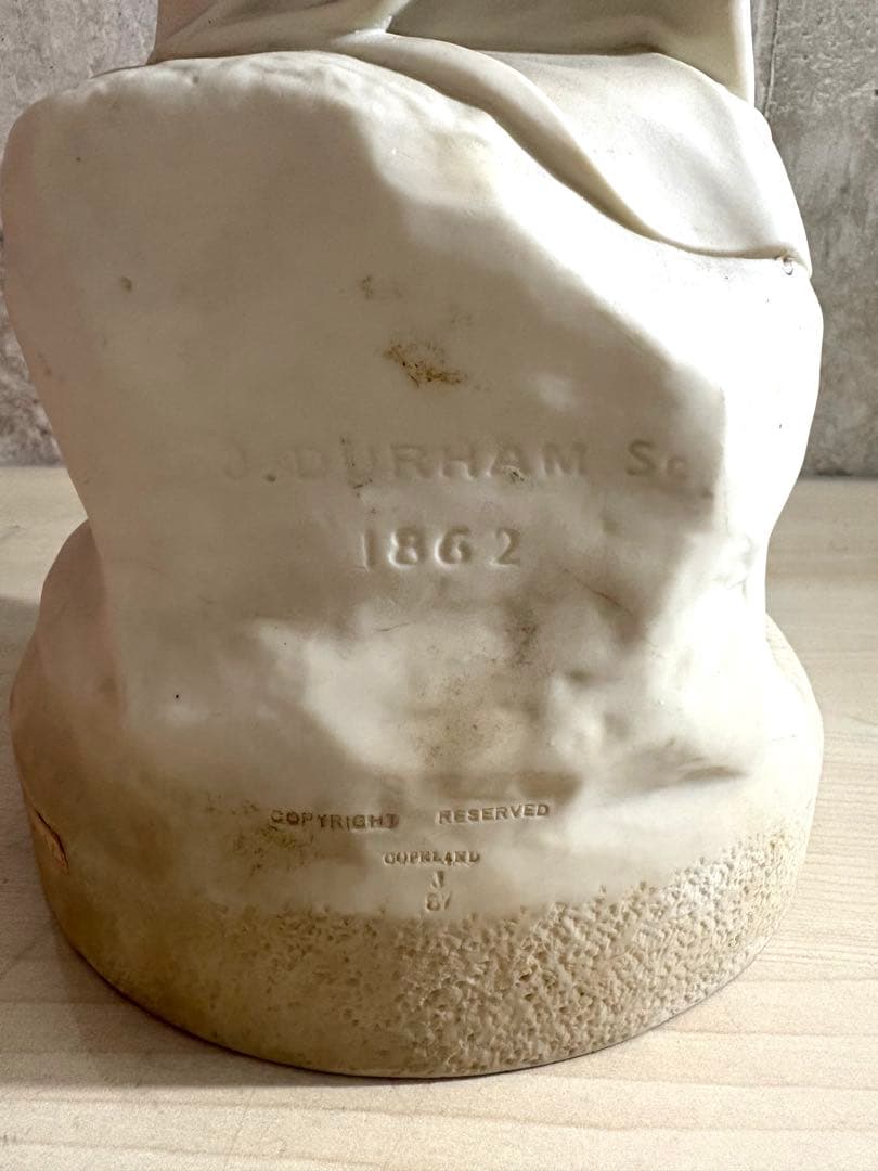 19世紀 アンティーク パリアン像 コープランド Go to sleep