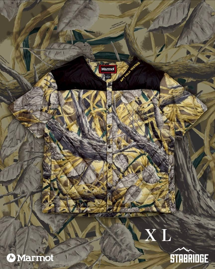 ジャケット・アウター STABRIDGE MARMOT 750FP DOWN T-SHIRT XL