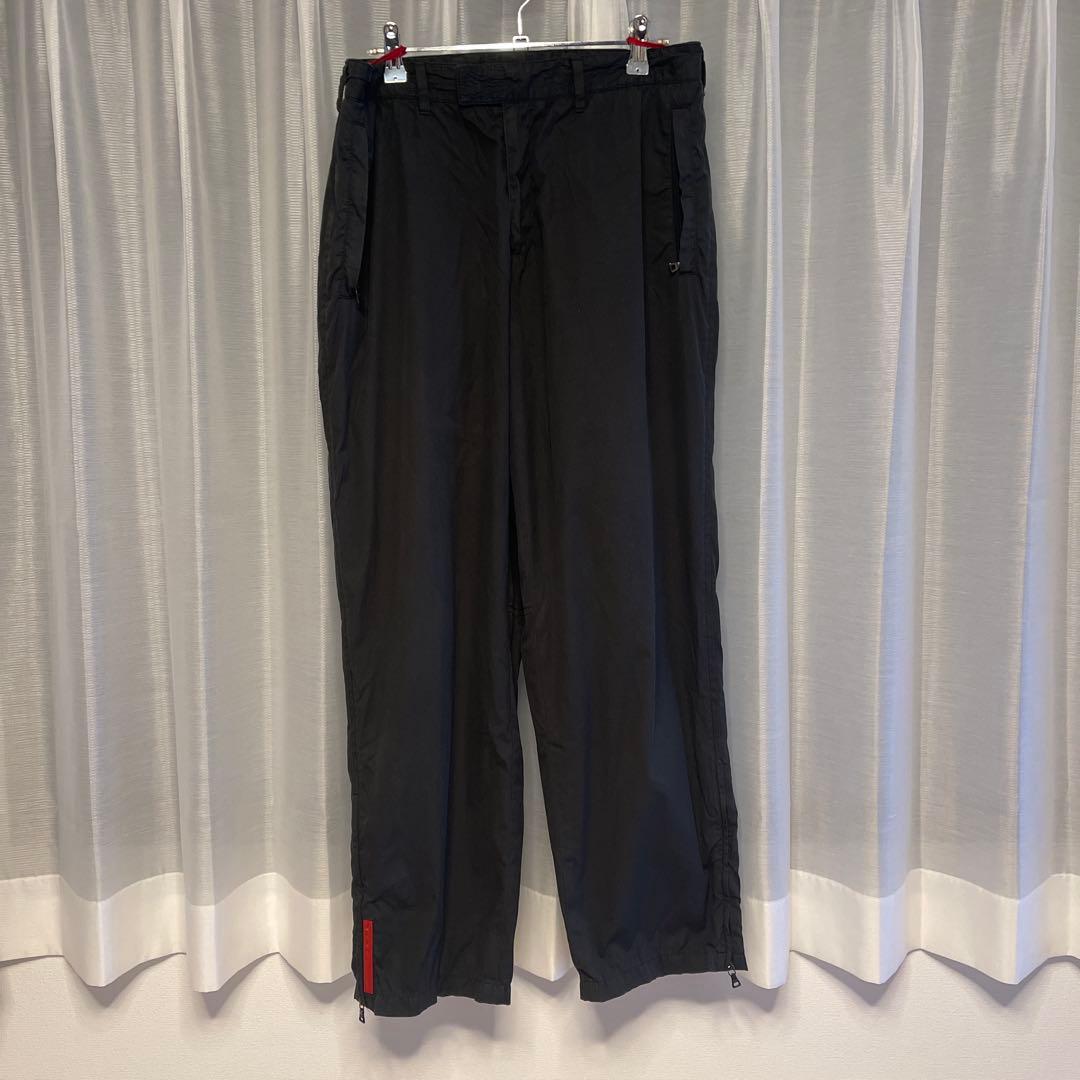 売り切り最終価格　PRADA SPORT 00s ジップスラックス