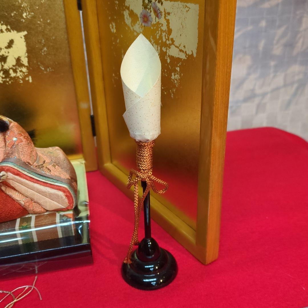 木目込　ひな人形セット親王揃