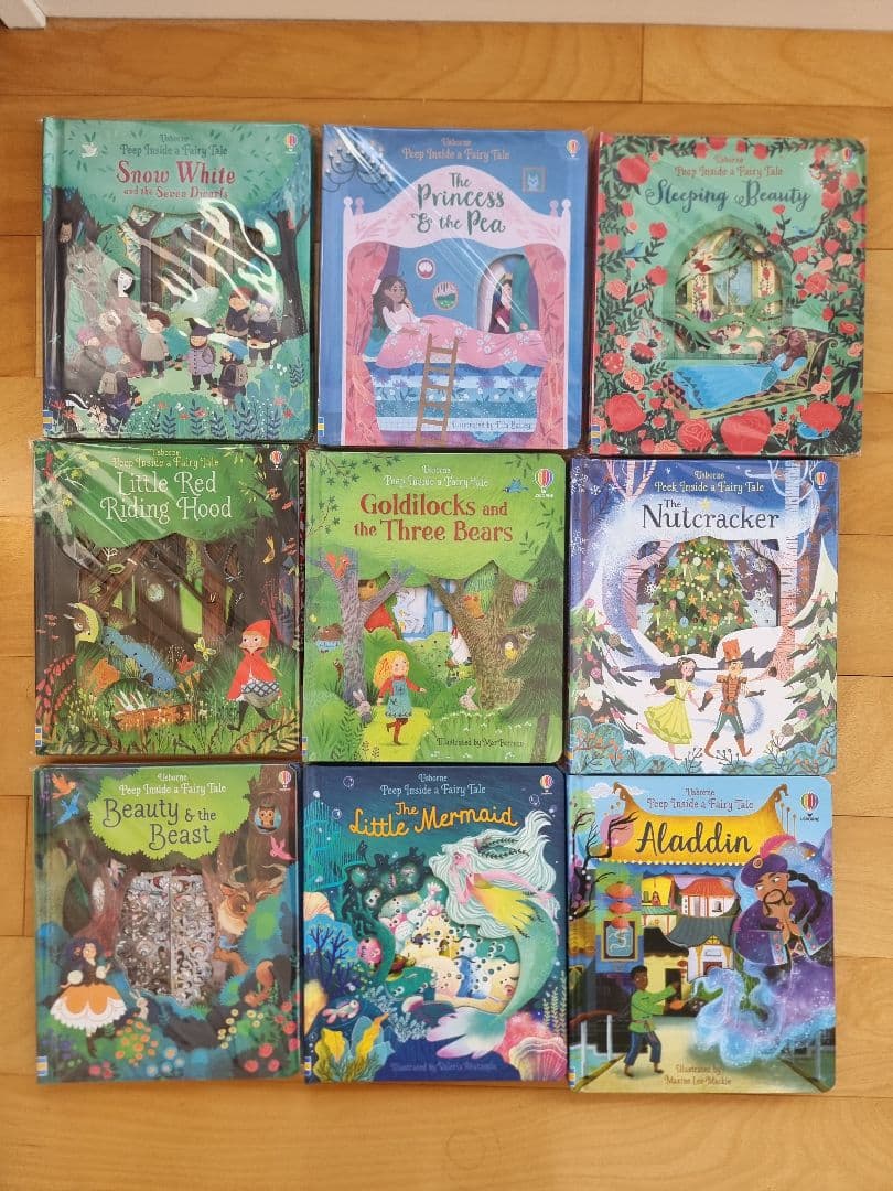 Usborne peep inside fairy tale 9冊