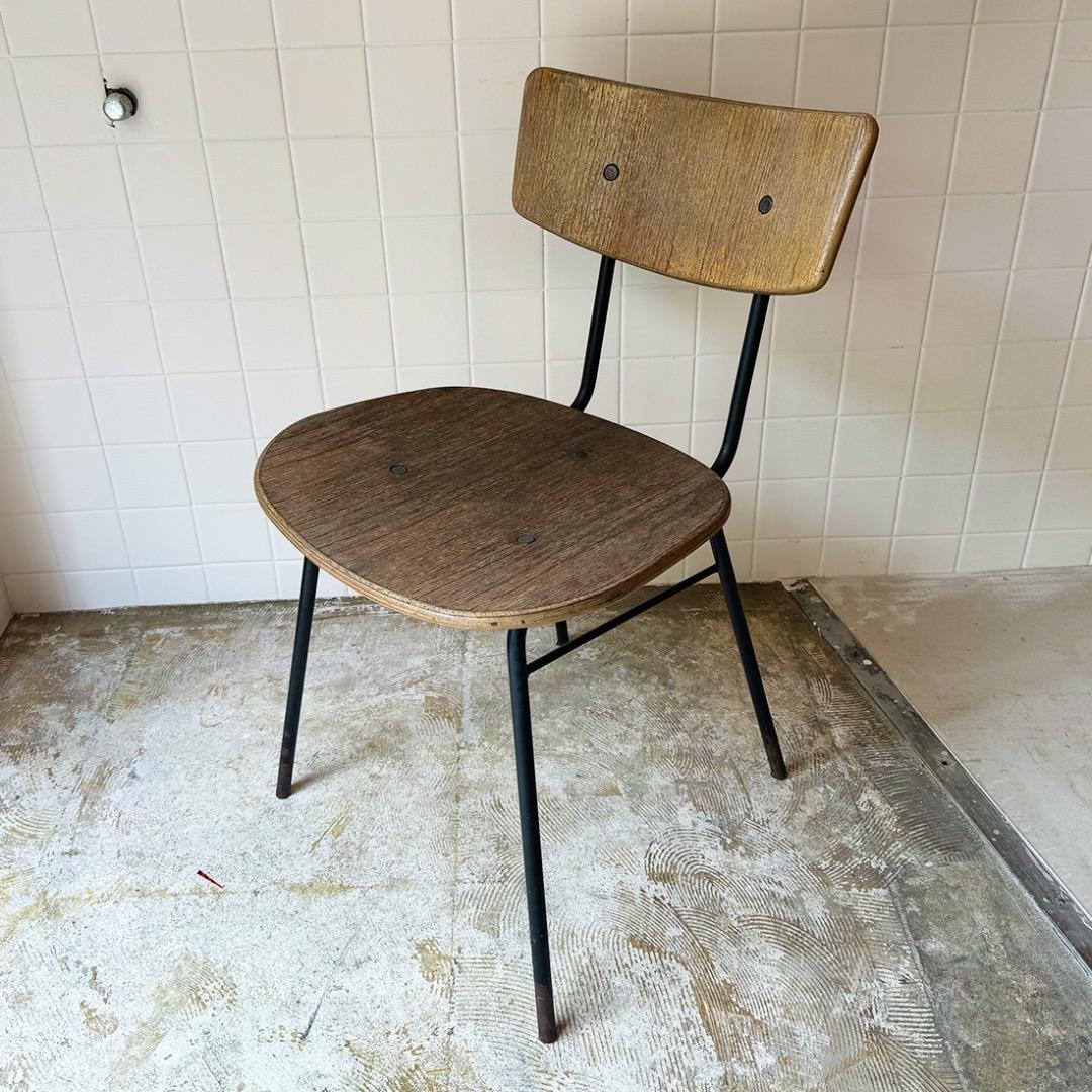 【フランス便】ビンテージ ◆ウッドチェア◆