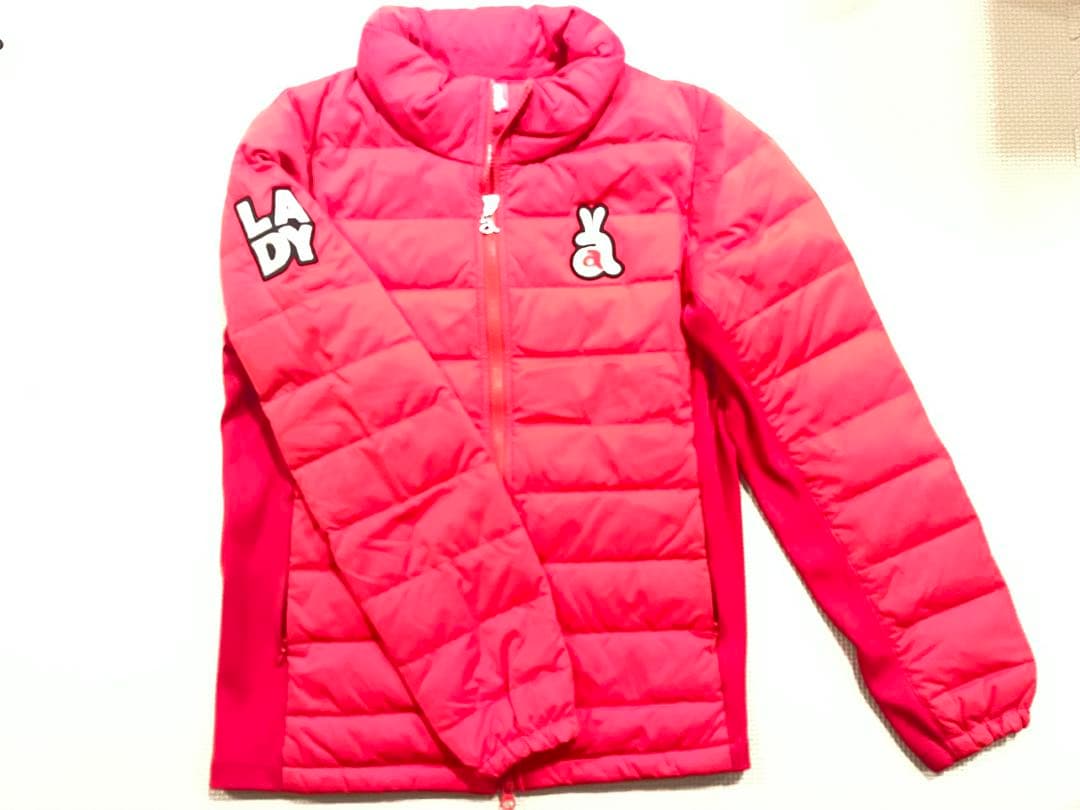 アルチビオ ゴルフ ウェア 赤 キルティング ダウン ジャケット サイズ40