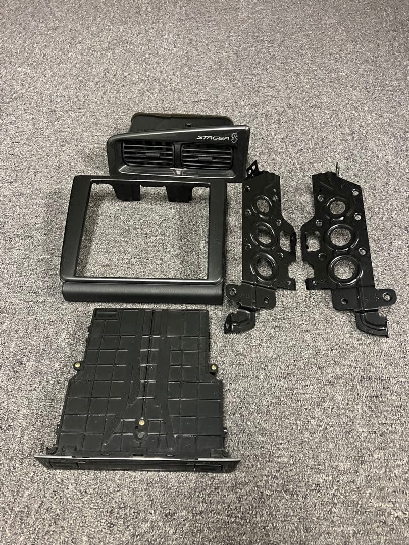 WGC34 ステージア オーディオパネル エアコン吹き出し口 ドリンクホルダー