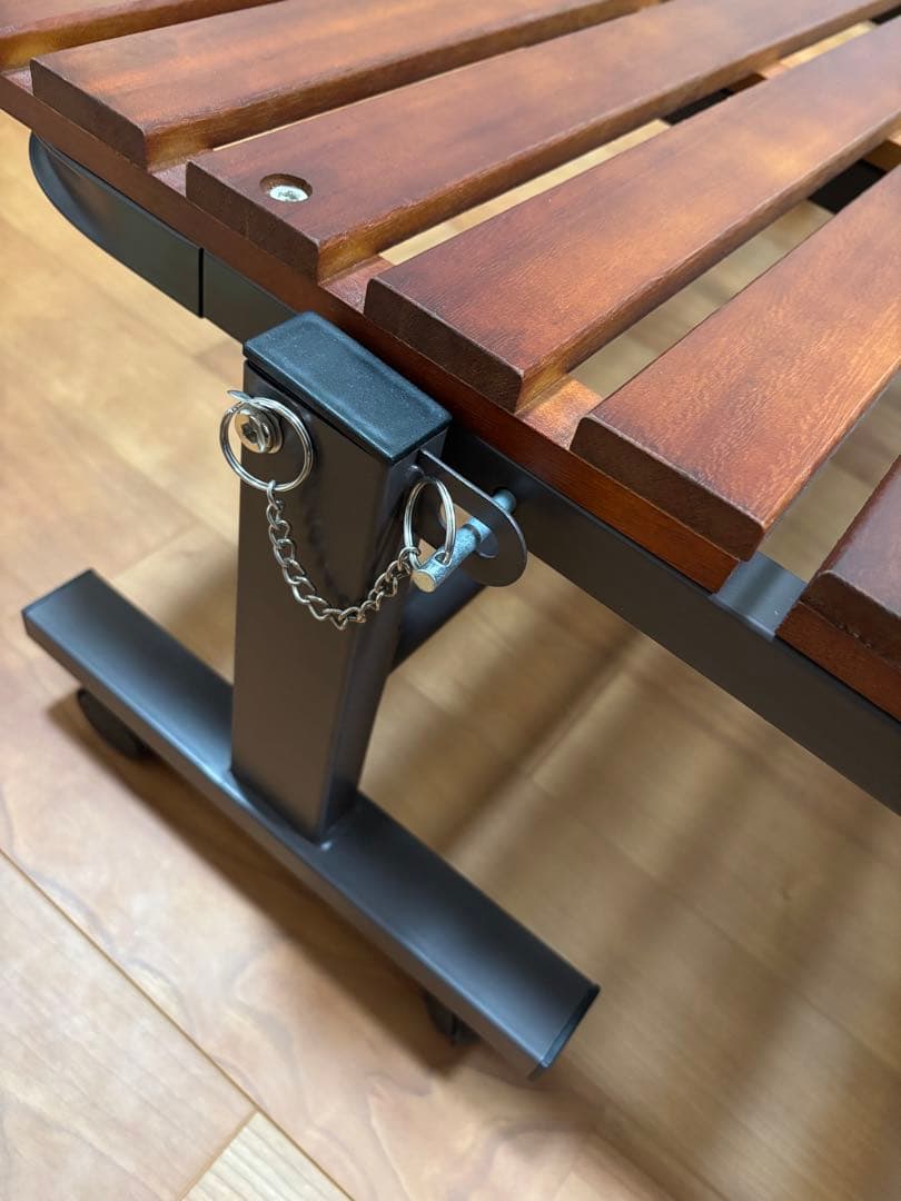 MiNiMAL 木製折りたたみ すのこベッド シングルサイズ