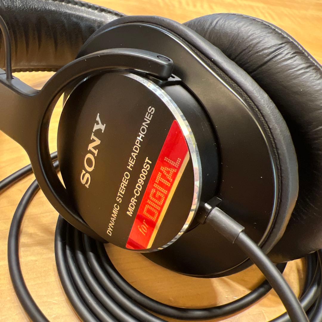 SONY MDR-CD900ST 3.5mm変換アダプタ付き
