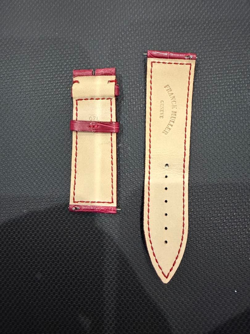 フランクミュラーロングアイランド純正ベルト