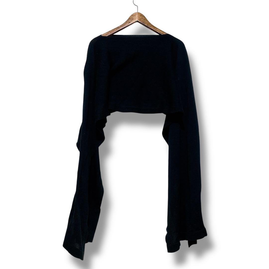 プリーツプリーズ イッセイミヤケ ポンチョ ボレロ 羽織り 2WAY コットン