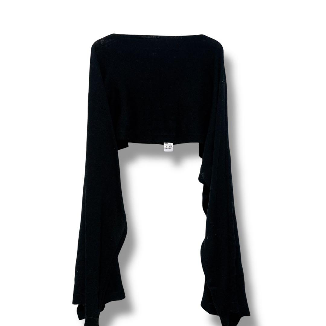 プリーツプリーズ イッセイミヤケ ポンチョ ボレロ 羽織り 2WAY コットン