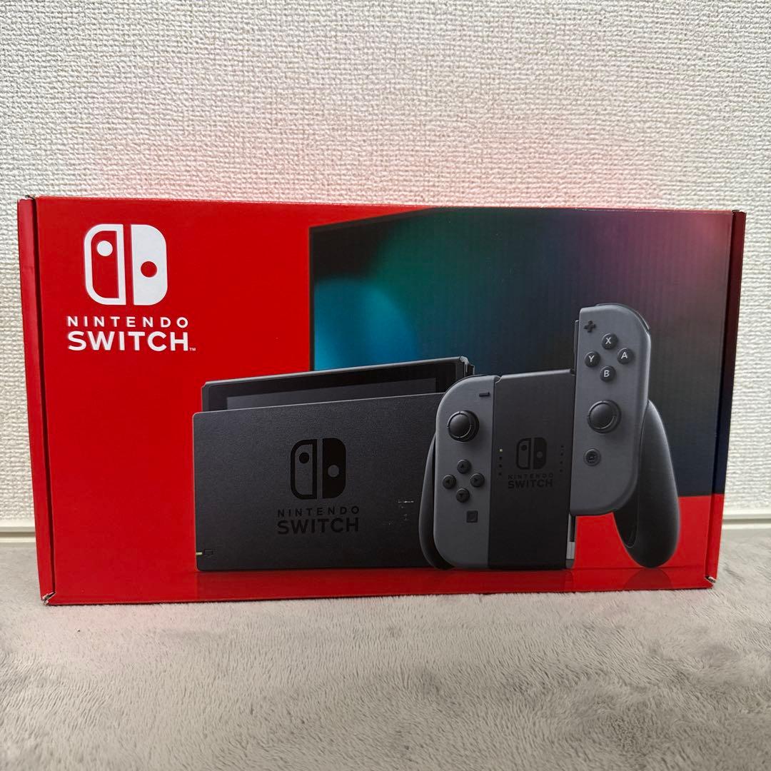 Nintendo Switch グレー　本体・付属品