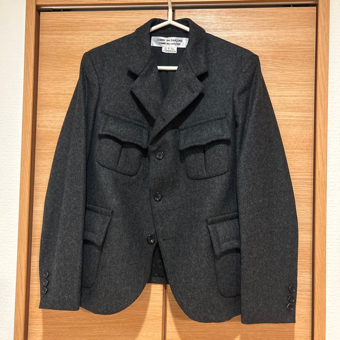 コムデギャルソンコムデギャルソン 今期ウールジャケット