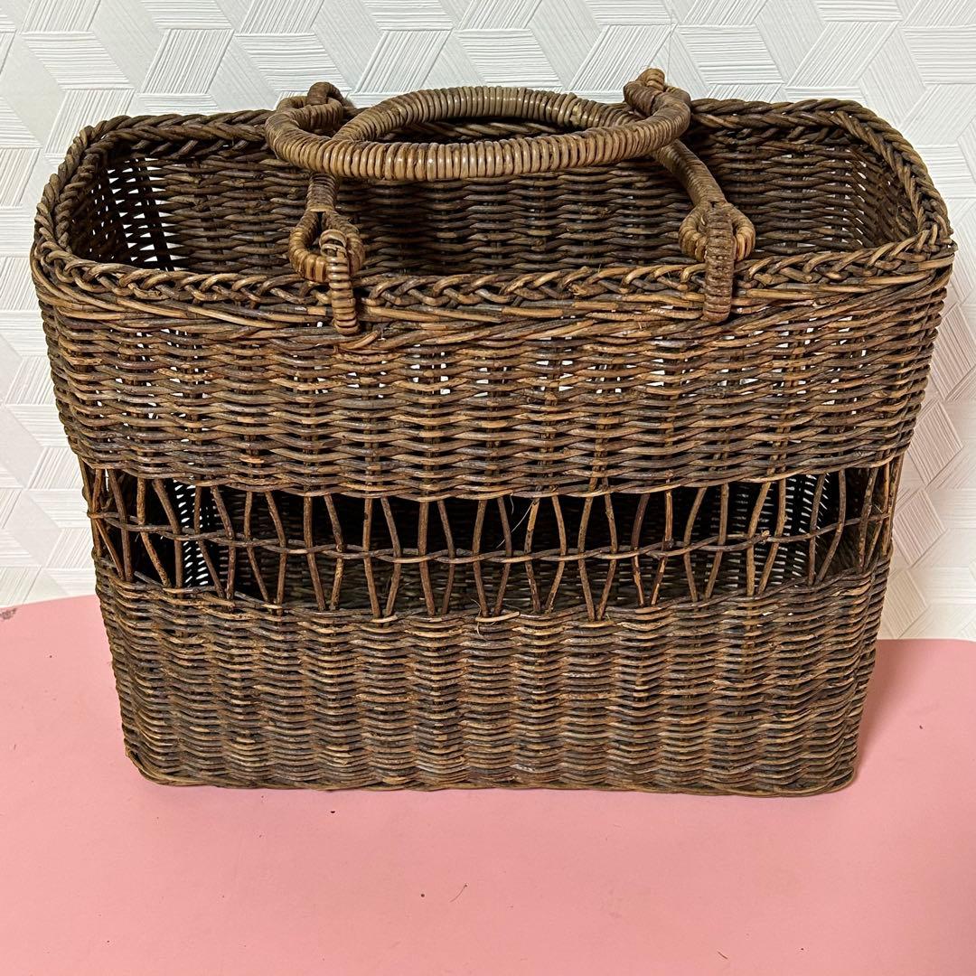 【お買い得品❣️】あけび籠 34×28×16