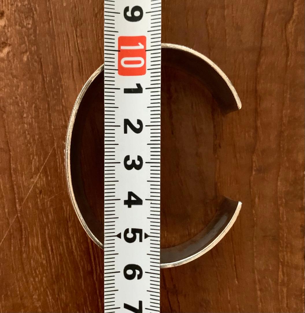 ユニセックス ナバホ族 希少ANDY CADMAN シルバー925 バングル