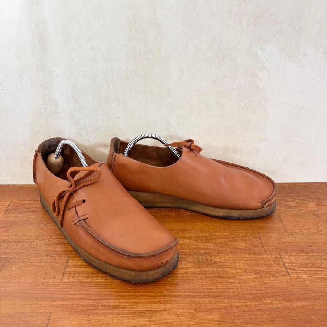 美品　ユナイテッドアローズ別注　パドモア&バーンズ　ラガー　天然皮革　茶　694