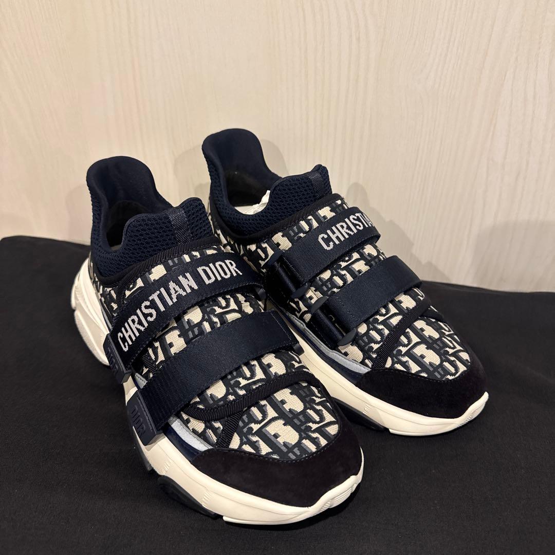 新品　CHRISTIAN DIOR スニーカー ネイビー/ホワイト