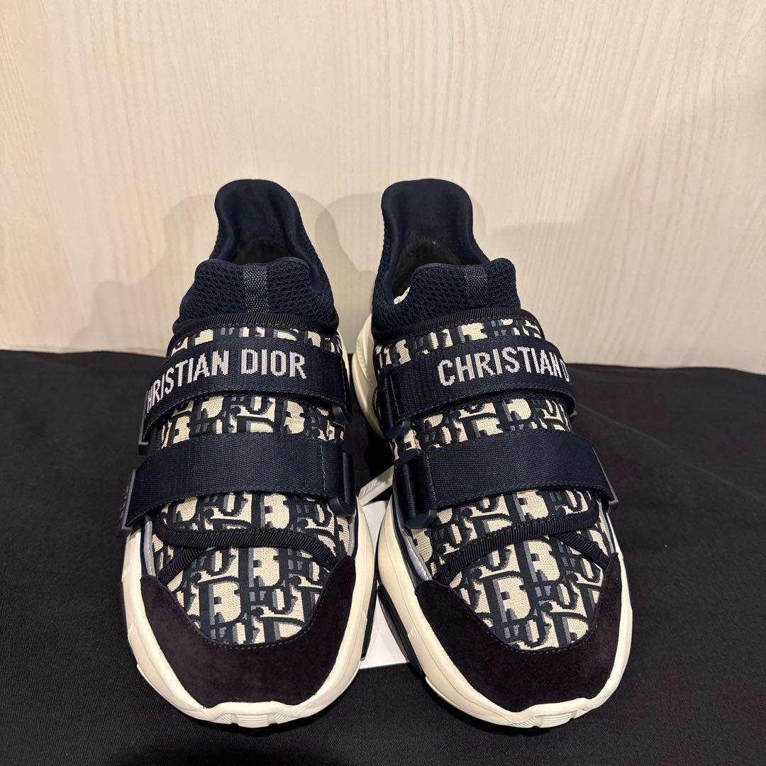新品　CHRISTIAN DIOR スニーカー ネイビー/ホワイト