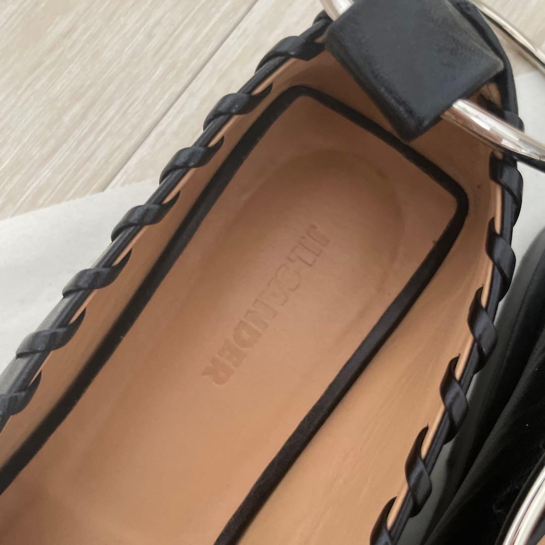 jilsander メタルアンクレットバレエシューズ　パンプス36