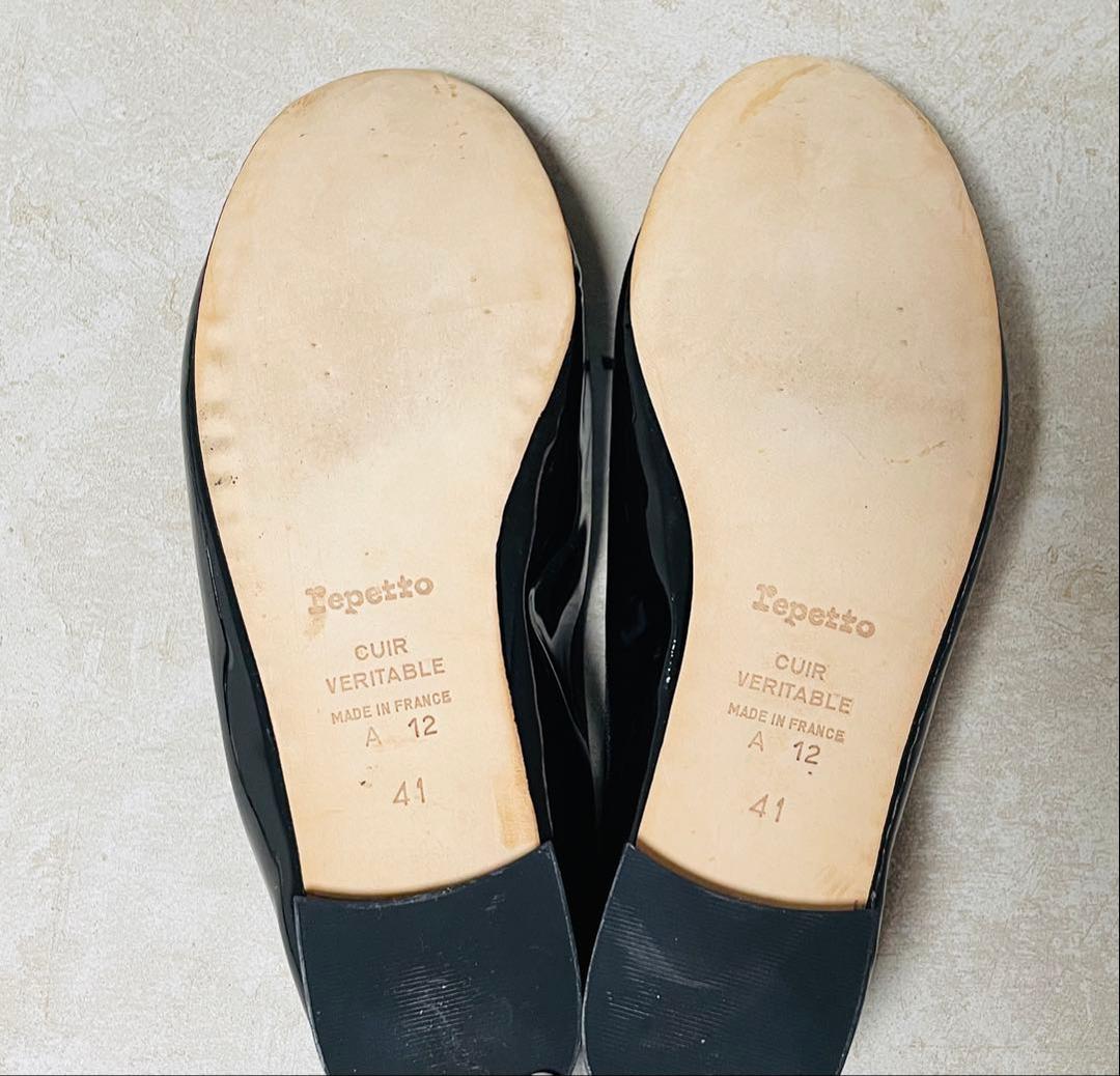Repetto レペット　ブラックバレエシューズ　サイズ41/26cm 新品
