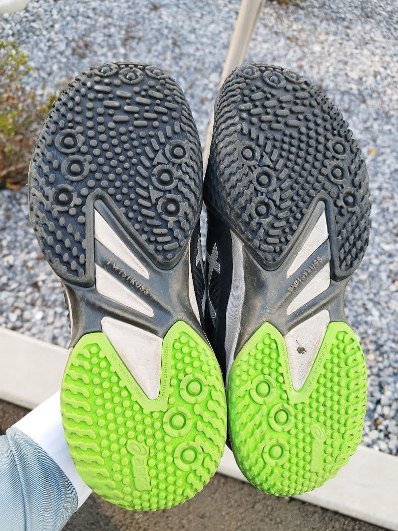 アシックス　コートff2 オムニクレー