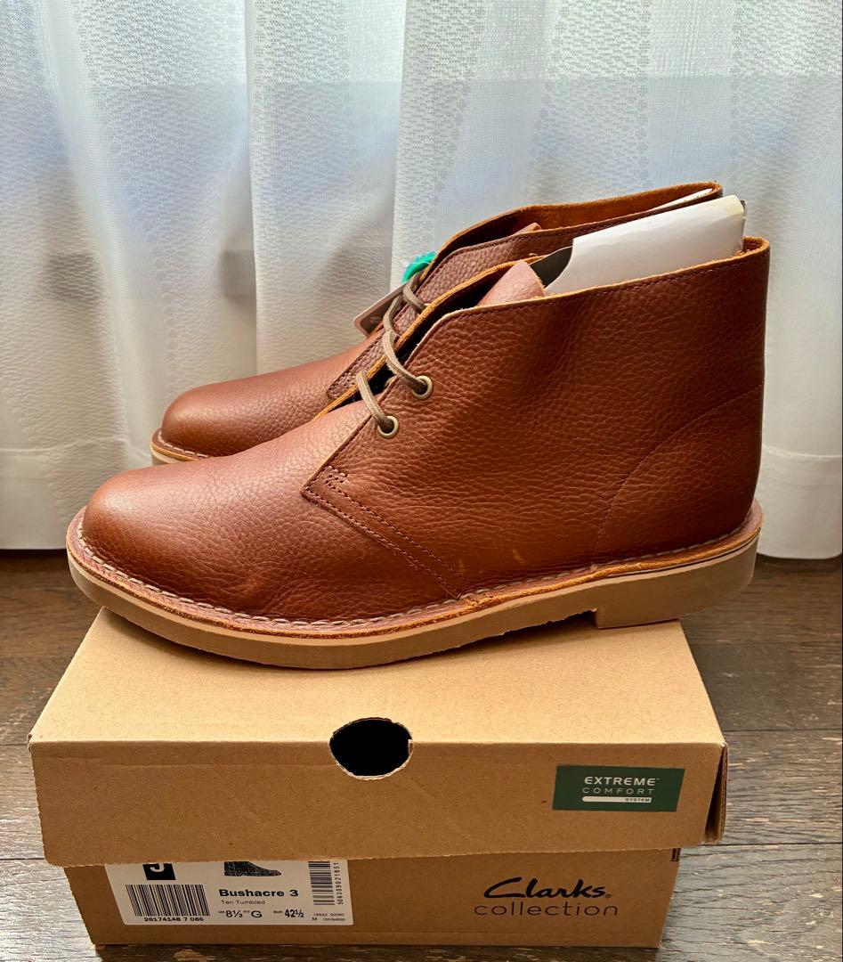 最終値下げ　新品/未使用　クラークス　デザートブーツ　27.5cm 茶色